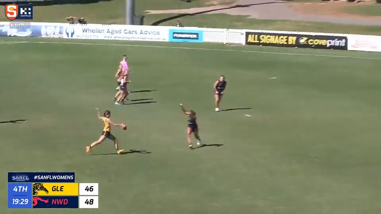 SANFLW: Glenelg's Eloise Mackereth kicks match-winner