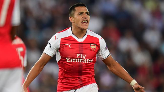 Arsenal's Chilean forward Alexis Sanchez.