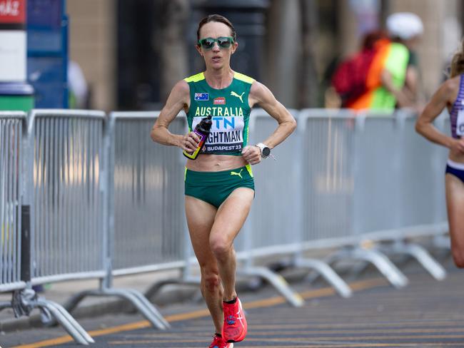 Lisa Weightman was overlooked for Sinead Diver as one of the three Australian marathon runners in Paris. Picture: Sam Mellish/Getty Images