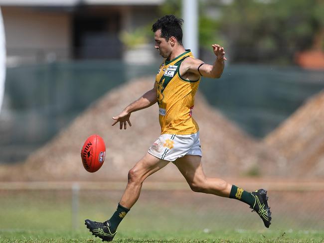 St Mary’s captain Nate Paredes will be a key part of the Saints finals assault. Picture: Felicity Elliott.