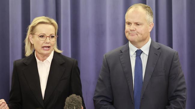 Sussan Ley and Ted O’Brien are preparing to do the hard yards in their bid to turn around the party’s fortunes. Picture: Getty Images