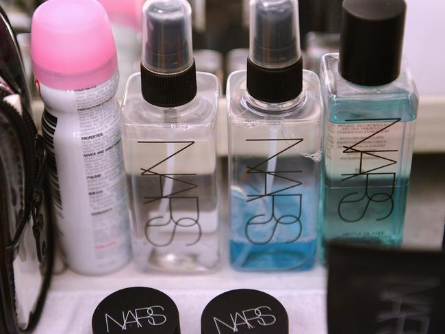 Nars products were used on models at New York fashion week last year. Picture: Getty Images