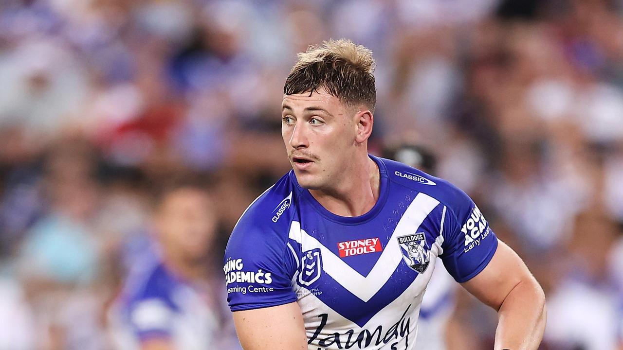 Max King has been impressive for the Bulldogs so far in 2022, and is part of the clubs long term roster. Picture: Getty Images.