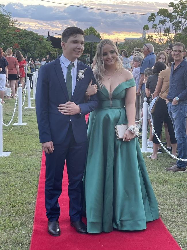 Aldridge State High School students celebrate their formal.