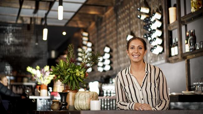 Laura Sharrad at her restaurant Nido in Hyde Park. Picture: Mike Burton