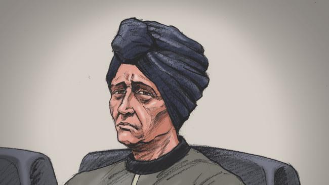 Court sketch of Malka Leifer appearing before County Court. Picture: Paul Tyquin