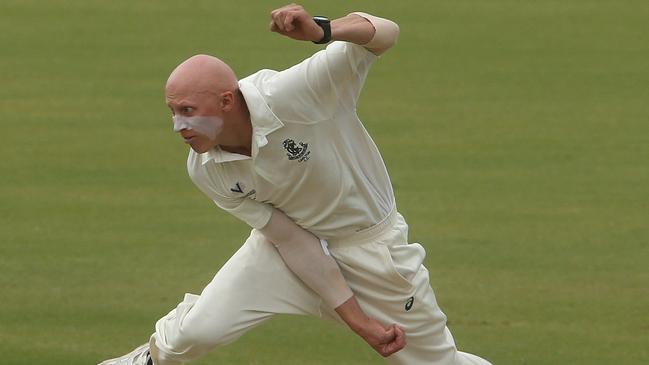 Aaron Smillie in action for Carlton. Picture: Hamish Blair