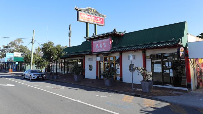 Mermaid Beach may get a new petrol station after companies owned by United Petroleum co-founder Eddie Hirsch bought two properties on the western side of the Gold Coast Highway hosting the Cheesecake Shop and Mandarin Court. Picture: Glenn Hampson.