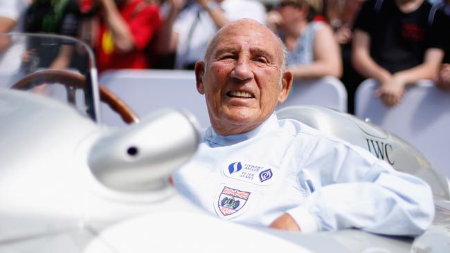 Racing legend Sir Stirling Moss remembered.