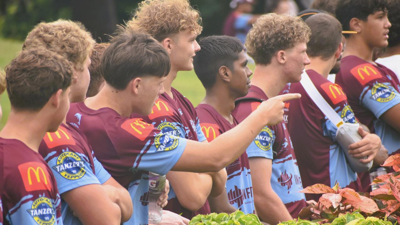 Faces of the CQ Capras versus Mackay Cutters under-17 and under-19 pre-season trials at Rugby Park, Rockhampton, on February 1, 2025.