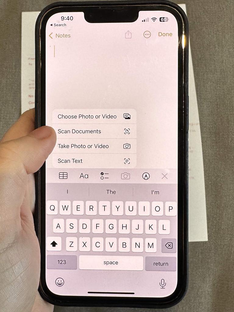 iPhone hacks: How to scan and mark up documents | news.com.au