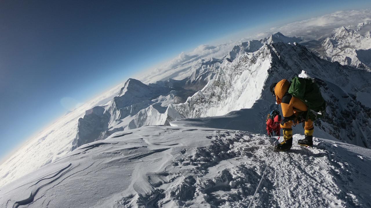 Climbers are in danger of developing uncomfortable or dangerous symptoms from the change in altitude above 2400 metres. Picture: Phunjo LAMA / AFP