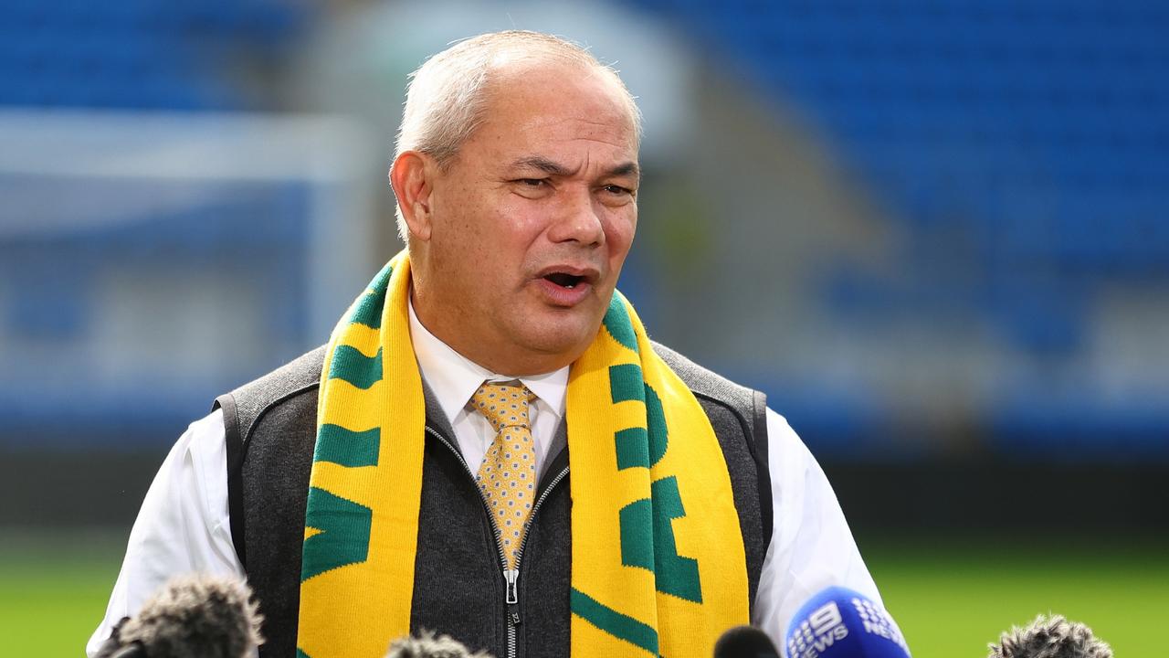 Mayor Tom Tate. (Photo by Chris Hyde/Getty Images for Football Australia)