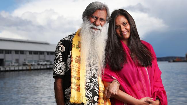 Father and daughter Mike Dutta and Zelinda Sherlock. Picture: Nikki Davis-Jones