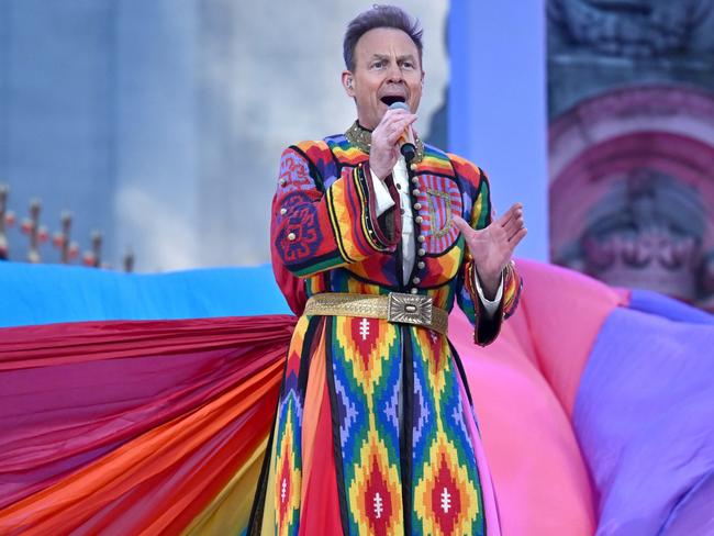 Jason Donovan in Joseph and the Amazing Technicolor Dreamcoat. Picture: Getty Images