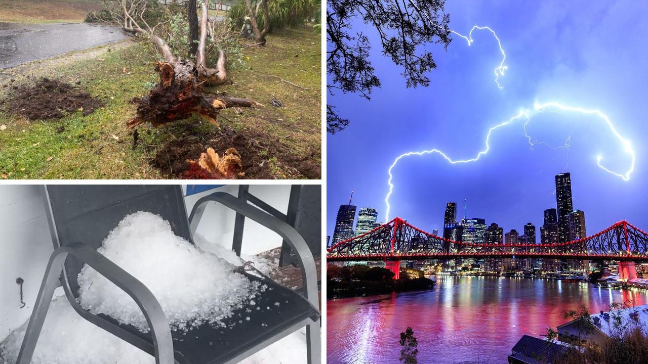 Threat of more large hail, 90km/h winds as storm warning escalates