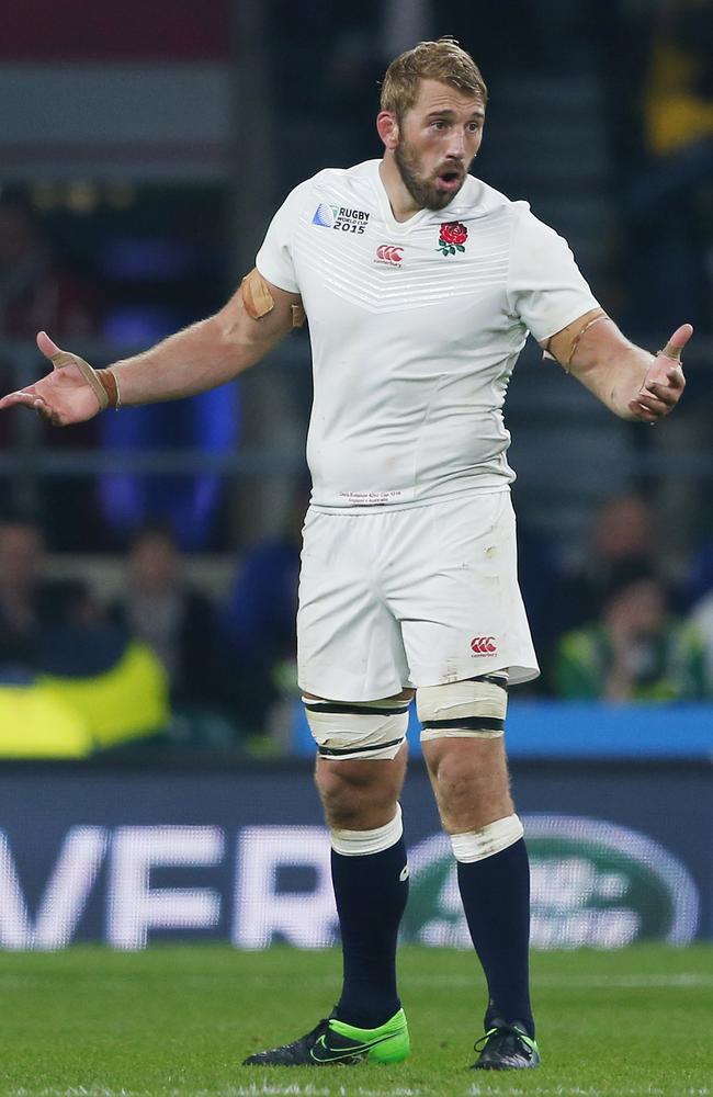 England captain Chris Robshaw had no answers.