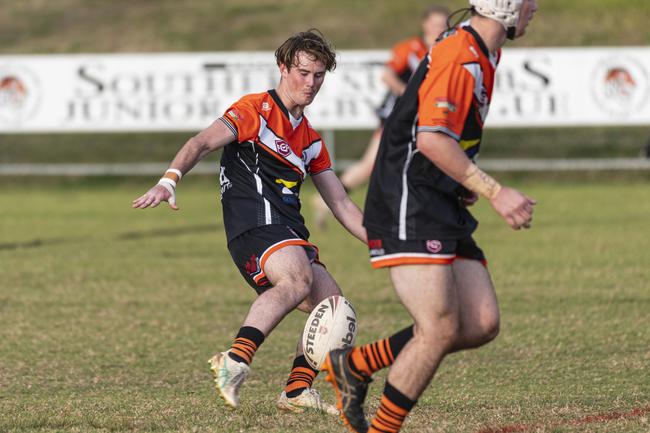 Tait Cameron for Southern Suburbs vs. Wattles in TRL under-19 round 15 rugby league at Gold Park, Saturday, July 27, 2024. Picture: Kevin Farmer