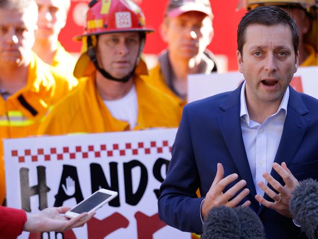 Opposition leader Matthew Guy. Picture: Darrian Traynor