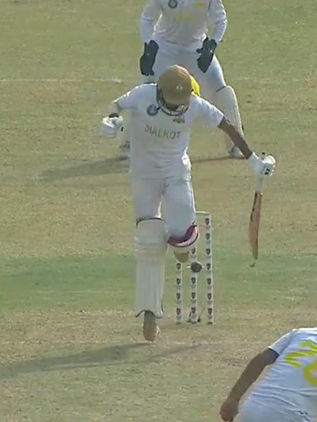 Was this run-out in the spirit of the game? Photo: X.