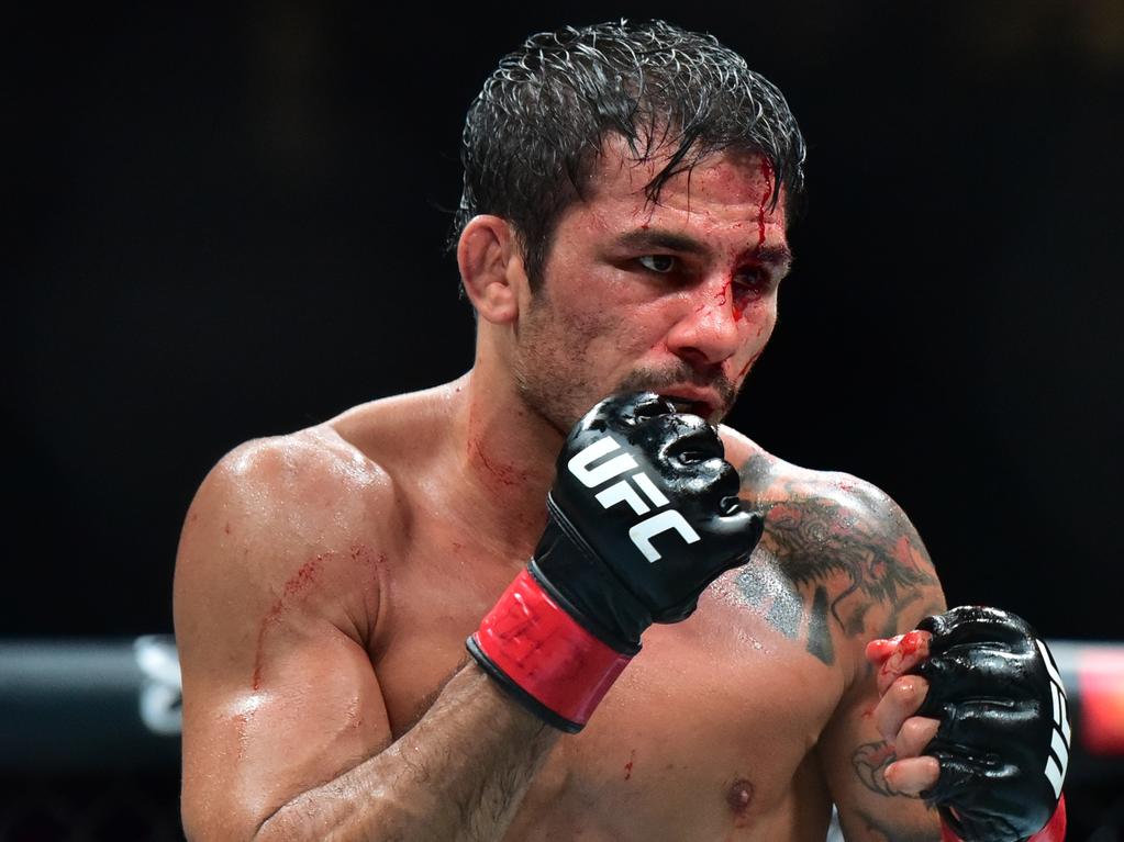 Pantoja will make the third defence of his title at UFC 310. Picture: Leandro Bernardes/PxImages/Icon Sportswire via Getty Images