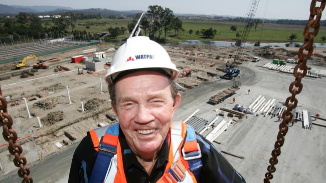 SEPTEMBER 22, 2006, Paul Broughton pictured at the Titans stadium under construction at Robina. Picture: Mike Batterham.