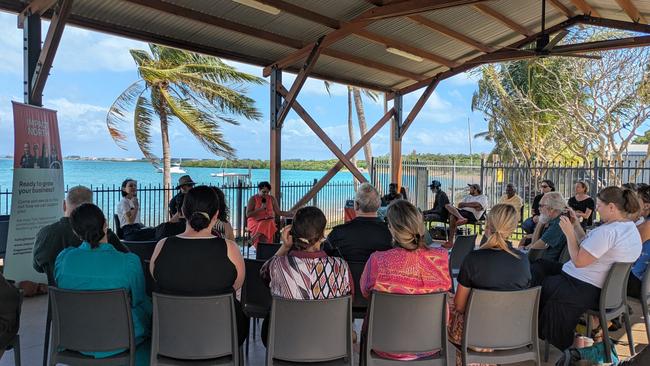 Attendees at the Impact Norths Ral-Manapanmirr event. Picture: Supplied.