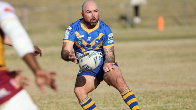 Shannon Gallant, Campbelltown City against Thirlmere Roosters. Picture: Steve Montgomery