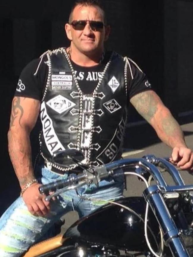 Assassinated bikie Shane Bowden.