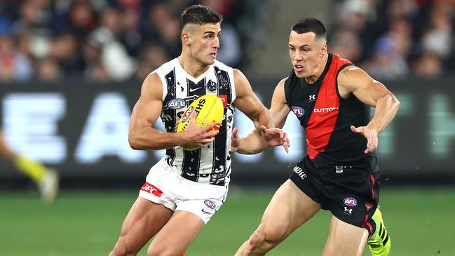 Nick Daicos of the Magpies. (Photo by Quinn Rooney/Getty Images)