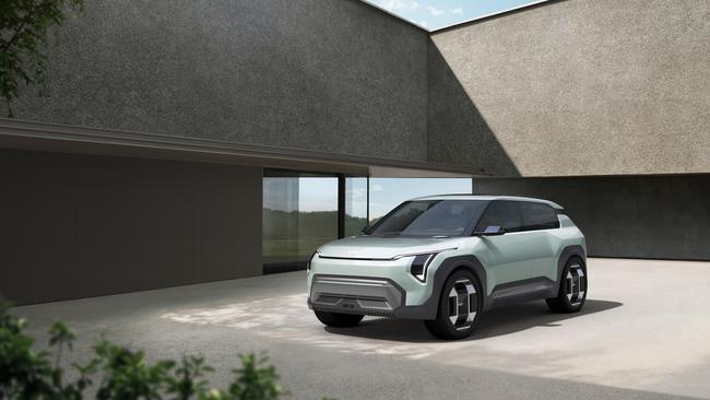 2023 Kia EV3 electric vehicle concept.