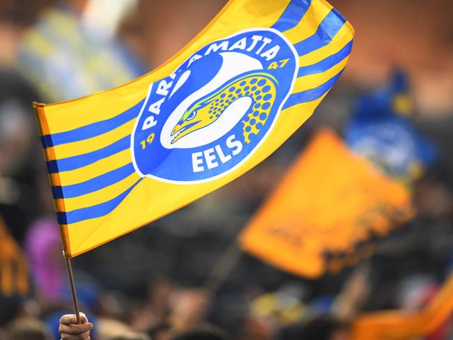 The Eels-Cowboys clash attracted a big crowd at ANZ Stadium.