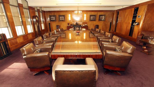 The boardroom of the Manchester Unity building.