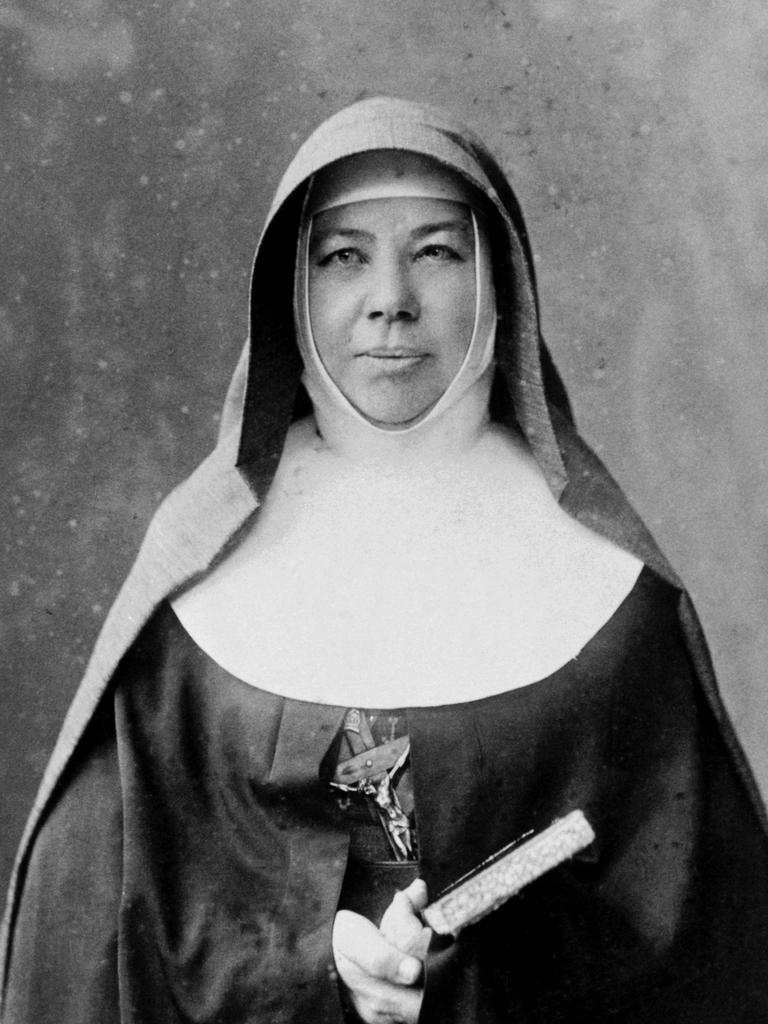 Saint Mary MacKillop, co-founded the Sister of St Joseph of the Sacred Heart in 1866. Picture: Trustees of the Sisters of St Joseph. AFP N1182084