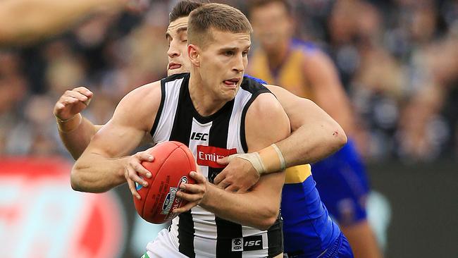 Brayden Sier is happy at Collingwood. Picture: Mark Stewart 