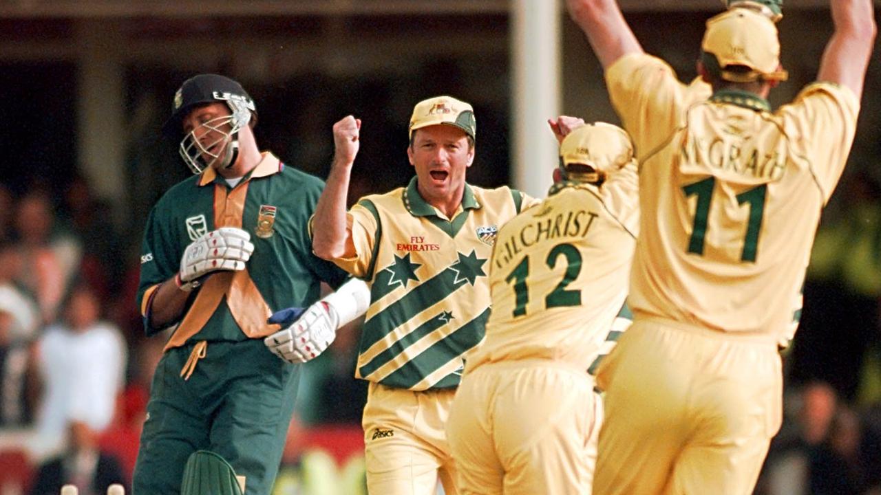 Cricket World Cup, Australia vs South Africa 1999 semi-final, Miracle ...