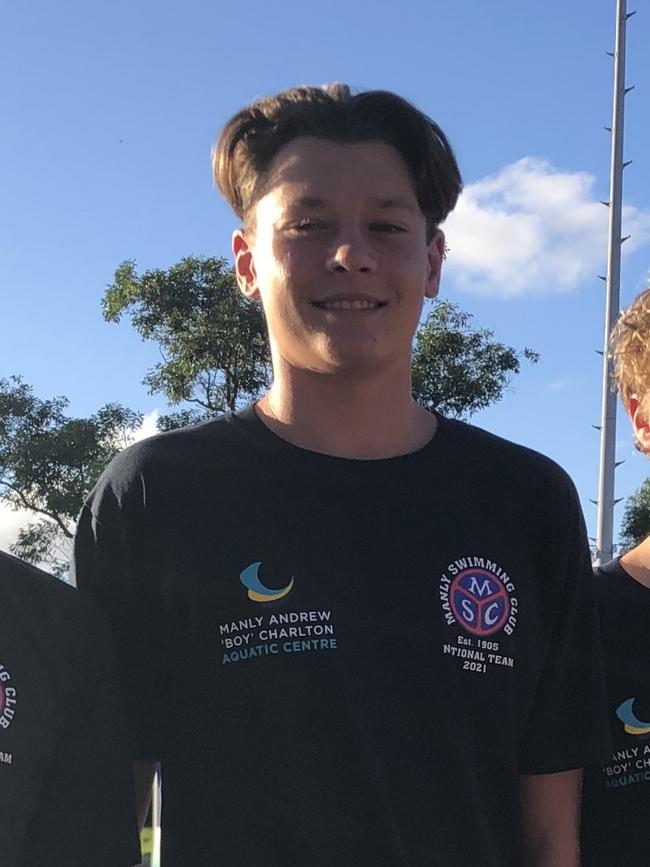 Connor Maggs is a gun at swimming at surf life saving. Picture: Jim O'Rourke