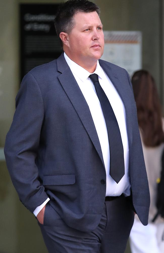 Scott Gregory Stirling was found guilty of starting a fire at his business in Virginia, north of Brisbane, in 2017. Picture: NCA NewsWire / Jono Searle