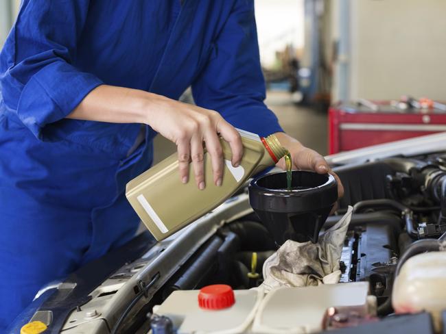 Generic image of a female mechanic from iStock