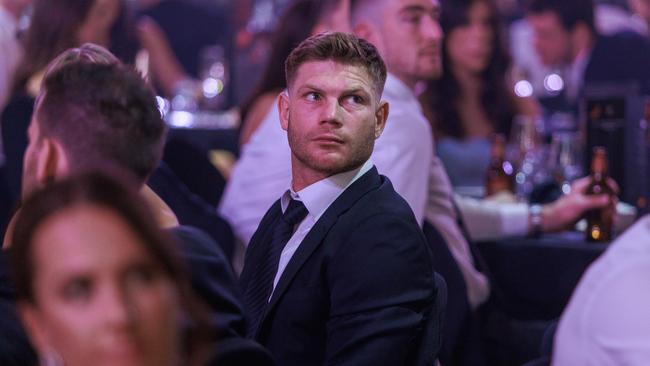 Taylor Adams during Collingwood’s best and fairest awards night. Photo: Aaron Francis / Herald Sun