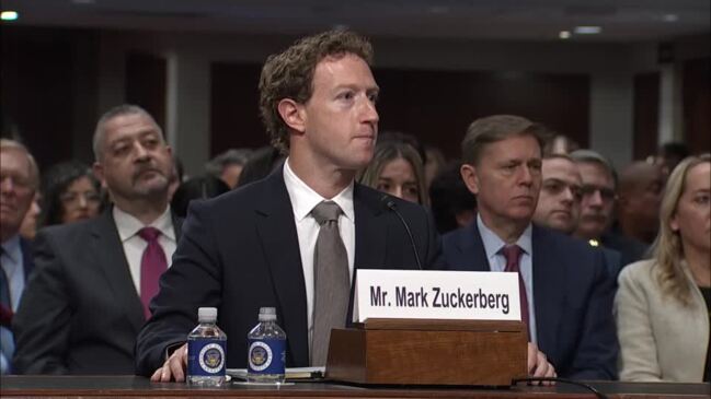 Zuckerberg apologizes to parents at Senate hearing