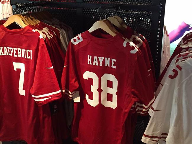 The Hayne No.38 was outselling Tom Brady’s jumper. Picture: Nick Walshaw