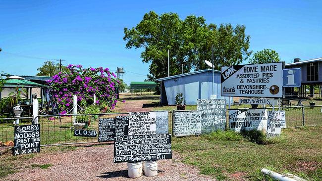 Fran Hodgetts' place in Larrimah. Picture: Amos Aikman/The Australian