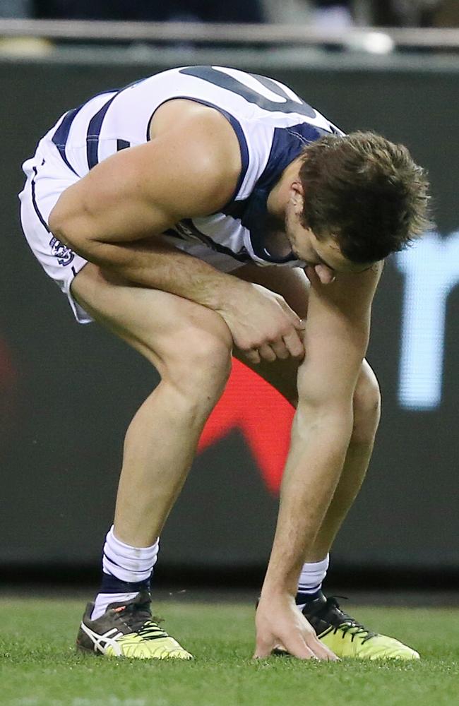 Daniel Menzel will likely miss this week with an ankle injury. Picture: Michael Klein