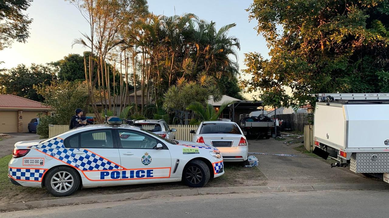 Police have declared a Balkee Dr home in Caboolture as a crime scene. Picture: Sam Turner