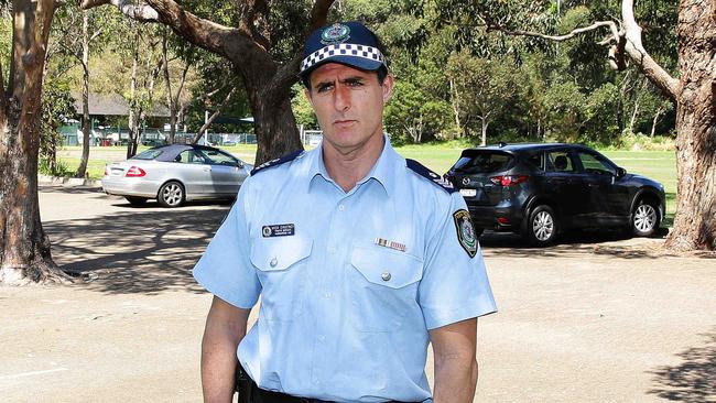 Sgt Mick Sweeney was alerted to problems at the car park. Picture: Virginia Young