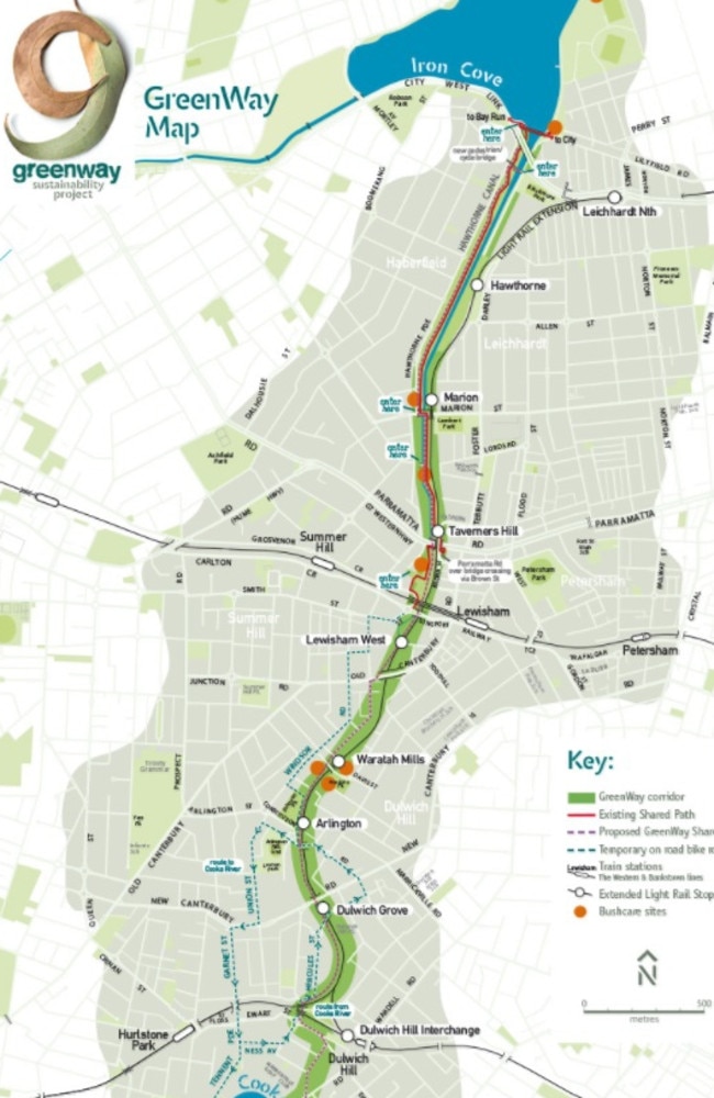 Re-design to add $2m to cost of GreenWay project  Daily Telegraph