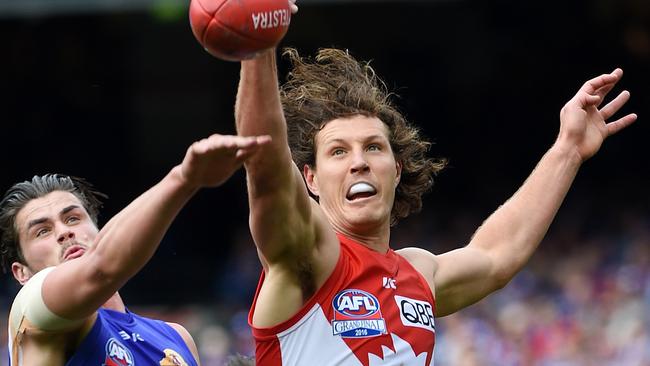 Kurt Tippett has retired from the AFL. Picture: Nicole Garmston