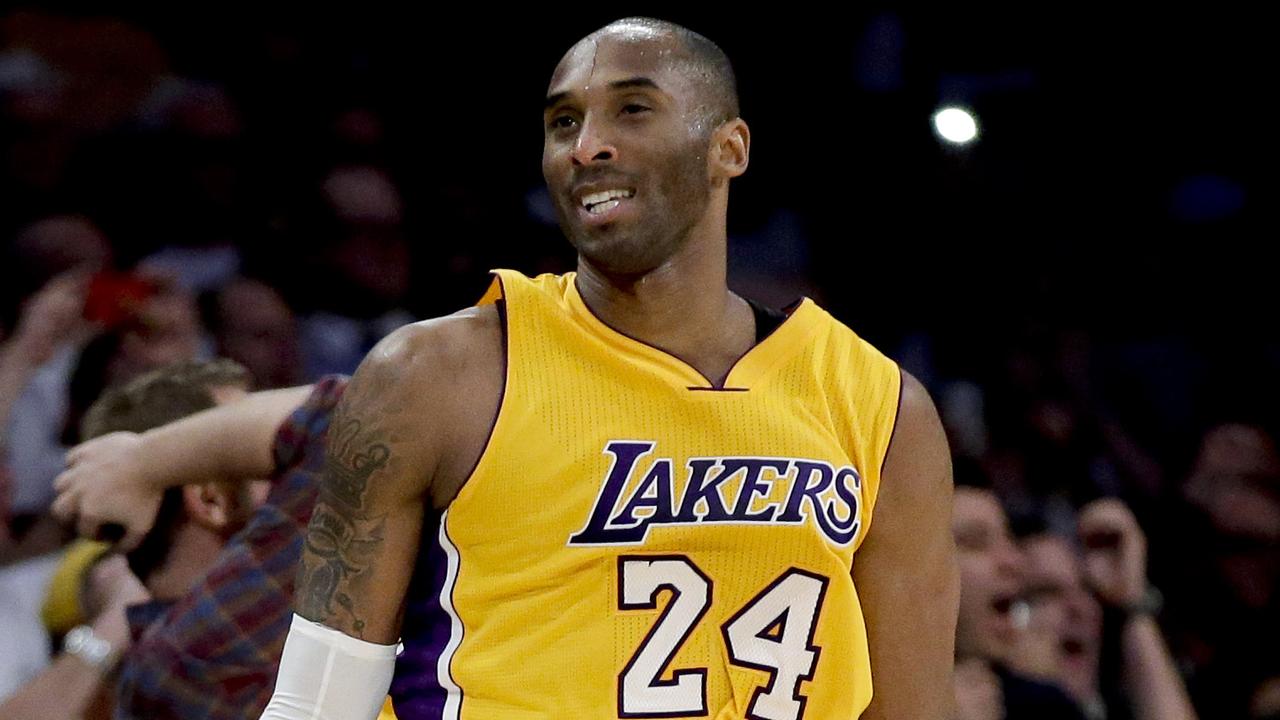 Los Angeles Lakers guard Kobe Bryant reacts after missing a basket against the Miami Heat that would have tied the score, in the final seconds of an NBA basketball game in Los Angeles, Tuesday, Jan. 13, 2015. The Heat won 78-75. (AP Photo/Chris Carlson)