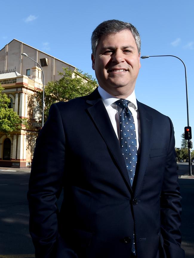 Norwood, Payneham &amp; St Peters mayor Robert Bria on The Parade in Norwood. Picture: Sam Wundke